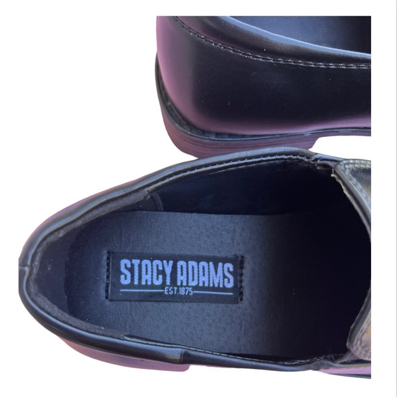 STACY ADAMS BIG BOY SLIP ON DRESS SHOES SIZE 5M NEW - Picture 5 of 5